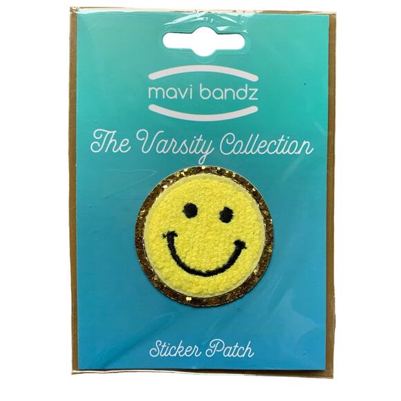 Mavi Bandz Varsity Collection 12 Sticker Patches Rainbow Star Heart Smile NEW - Picture 4 of 7